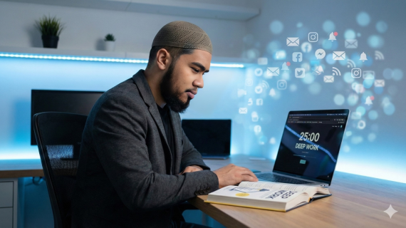 Deep Work vs Laghwu: Strategi Fokus di Era Distraksi Digital